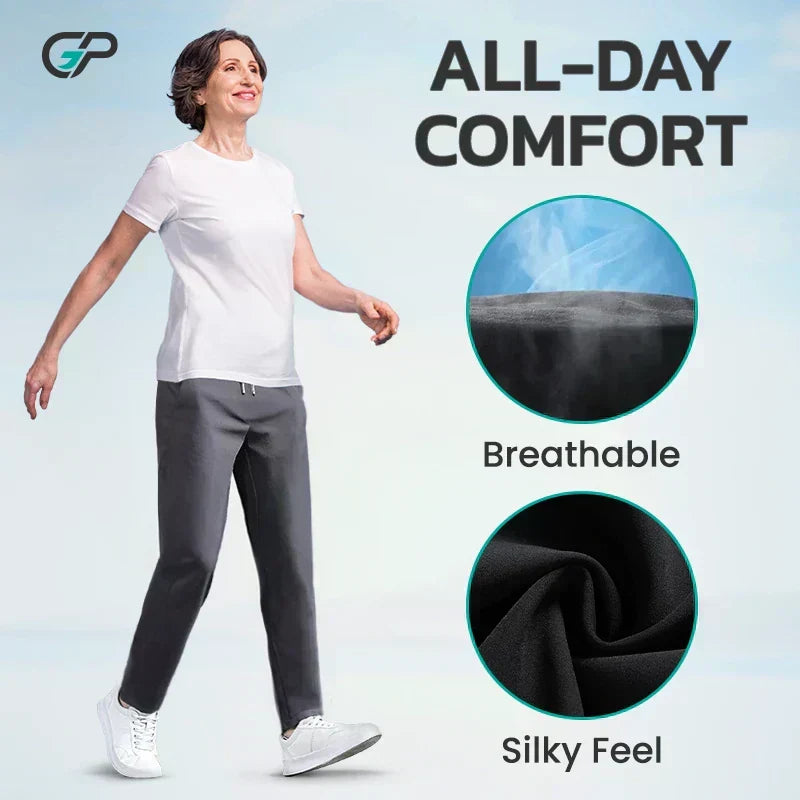 📢⏰Stretch Breathable Straight-Leg Casual Athletic Pants