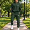 Textured Hooded Tracksuit