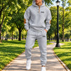 Textured Hooded Tracksuit