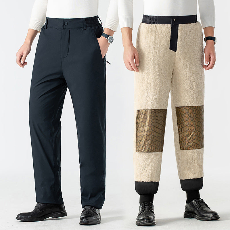 ⏳Limited-time 50% off⏰Men’s Cozy Thermal Pants With Graphene Knee Pads👖