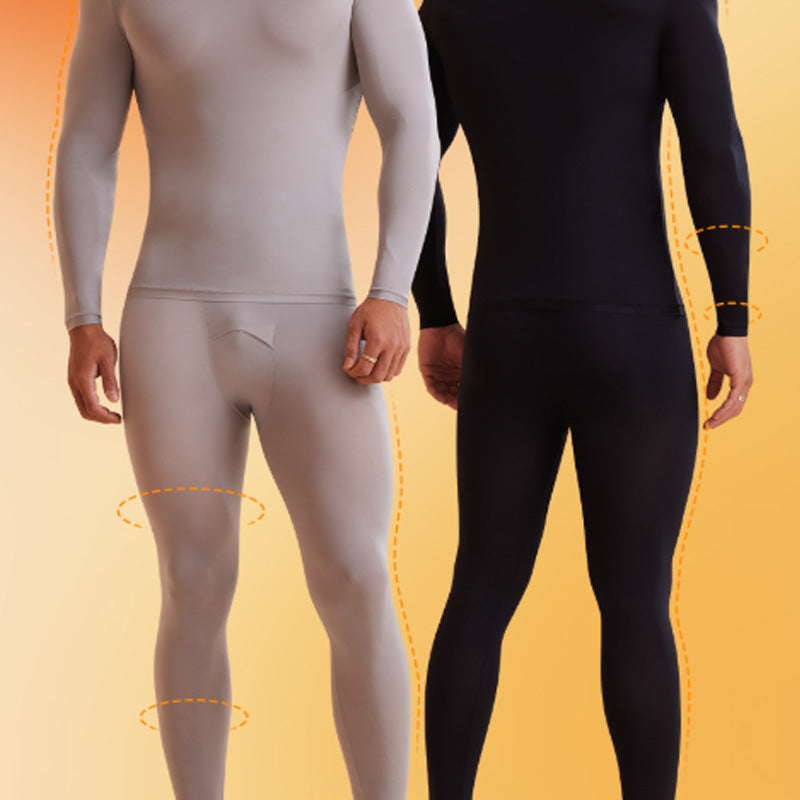 Men's Ultra-Thin Skin Friendly 2-Piece Bottoming Set